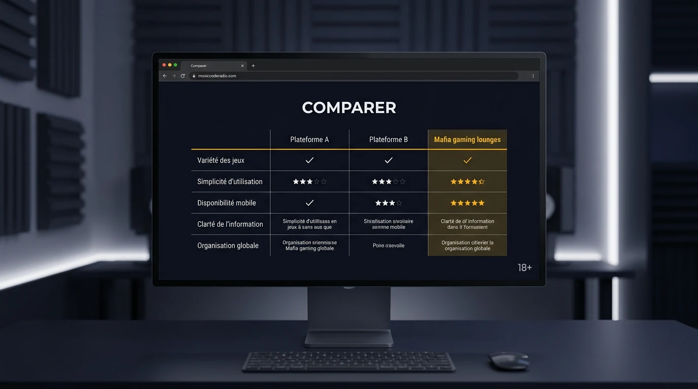 Comment comparer Mafia Casino avec d’autres plateformes ?